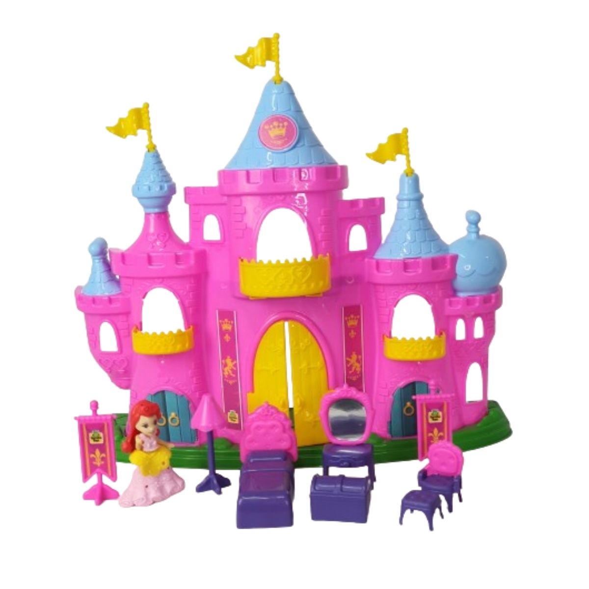 Castelo Princesa Judy Com Boneca E Acessórios - Samba Toys Castelo Princesa Judy Com Boneca E Acessórios - Samba Toys